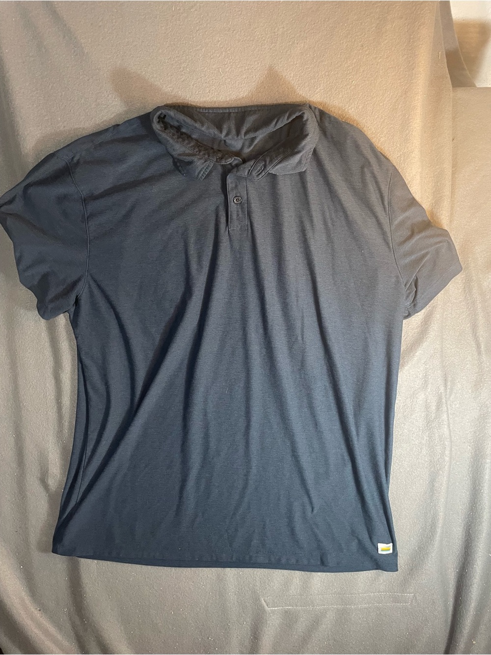 Viori Short-Sleeve Polo Shirt in Dark Blue